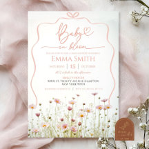 Baby In Bloom Baby Shower