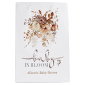 Baby in Bloom Baby shower Medium Cadeauzakje (Voorkant)