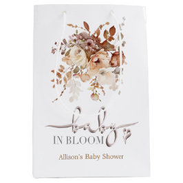 Baby in Bloom Baby shower Medium Cadeauzakje
