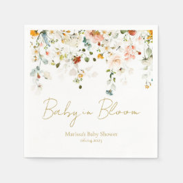 Baby in Bloom Baby shower Servet