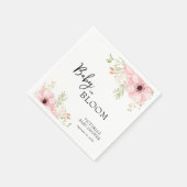 Baby in Bloom Baby shower Servet (Hoek)