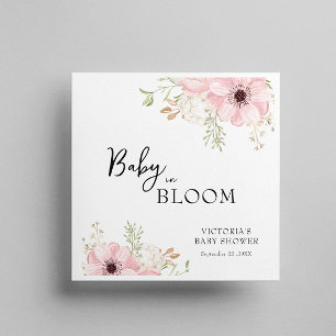 Baby in Bloom Baby shower Servet