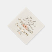 Baby in Bloom Baby Shower Servetten (Hoek)