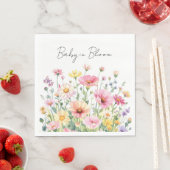 Baby in Bloom - Baby Shower Servetten (Insitu)