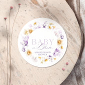 Baby in Bloom Baby shower Sticker