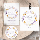 Baby in Bloom Baby shower Sticker