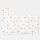 Baby In Bloom Baby Shower Thank You Favor Box Bedankdoosjes (Ongevouwen)