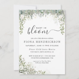 Baby in Bloom | Baby shower van Floral Greenery