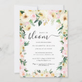 Baby in Bloom | Baby shower van zonnebrandmiddelen (Voorkant)