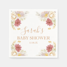 Baby in Bloom Baby showers servetten