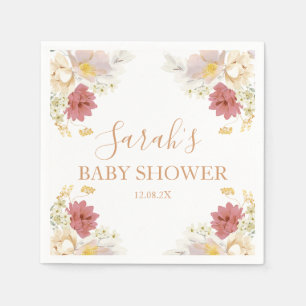 Baby in Bloom Baby showers servetten