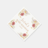 Baby in Bloom Baby showers servetten (Hoek)