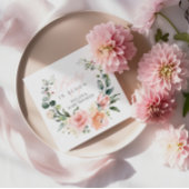 Baby In Bloom Baby showers servetten en decoraties