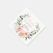Baby In Bloom Baby showers servetten en decoraties (Hoek)