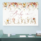Baby in Bloom Backdrop Banner (Beurs)