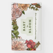 Baby in Bloom banner 48x30" (Verticaal)