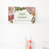 Baby in Bloom banner 48x30" (Insitu)