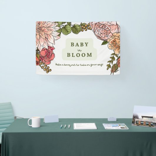 Baby in Bloom banner 48x30" (Beurs)