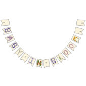 Baby in Bloom Banner - Bloemendouche Decor (Alle)