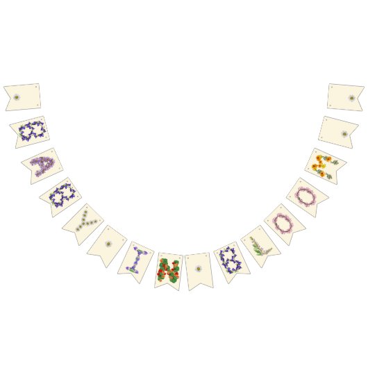 Baby in Bloom Banner - Bloemendouche Decor (Alle)