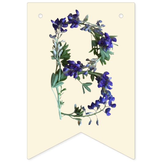 Baby in Bloom Banner - voeg een aangepaste naam to (Tweede vlag)