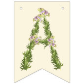 Baby in Bloom Banner - voeg een aangepaste naam to (Derde vlag)