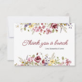 Baby in Bloom Bedankkaart (Voorkant)