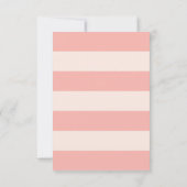 Baby in Bloom Bedankkaart (Achterkant)