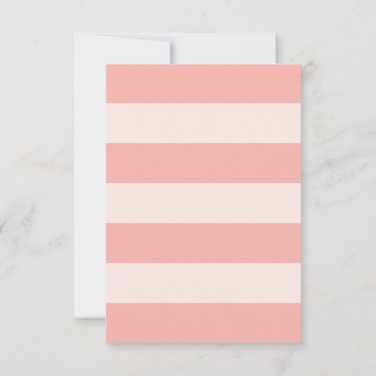 Baby in Bloom Bedankkaart (Achterkant)