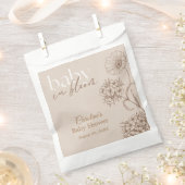 Baby in Bloom Bedankzakje (Geknipt)