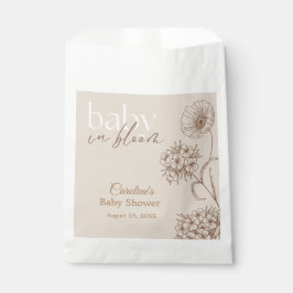 Baby in Bloom Bedankzakje