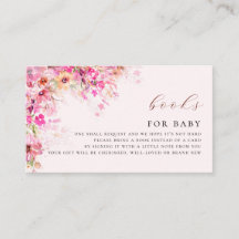 Baby in Bloom Bloem Boeken voor Baby Shower