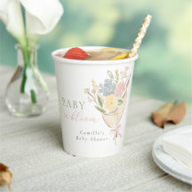 Baby in Bloom Bloem Meisje Baby Shower