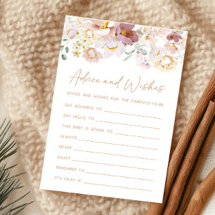 Baby in Bloom Bloemen Advies en wensen spel