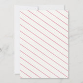 Baby In Bloom Bloemen Baby Shower Uitnodiging (Achterkant)