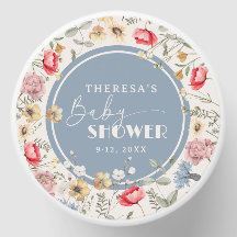 Baby in Bloom Bloemen  Boy Baby shower