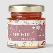 Baby in Bloom Bloemen  Meisje Baby shower