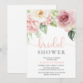 Baby in Bloom Bloemen Vrijgezellenfeest Kaart (Voorkant / Achterkant)