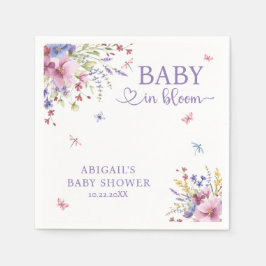 BABY IN BLOOM BLOEMEN WILDE BLOEMEN BABY SHOWER SERVET