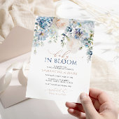 Baby in Bloom Blue Hydrangea en Rozen Shower Kaart