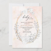 baby in bloom blush  baby shower call (Voorkant)