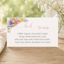 Baby in Bloom Boek voor Baby Bijlage Kaart