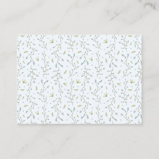 Baby in Bloom boekaanvraag Informatiekaartje (Achterkant)