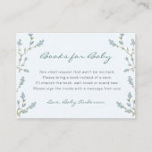 Baby in Bloom boekaanvraag Informatiekaartje (Voorkant)