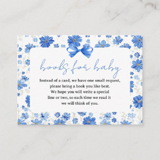 Baby in Bloom Boeken voor Baby Bijlage Kaart