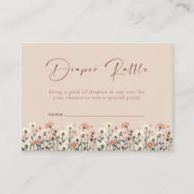 Baby in Bloom Boho Chic Floral Garden Party Douche