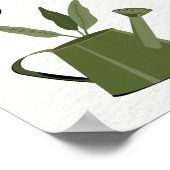 Baby in Bloom Boho Garden Baby shower Poster (Hoek)