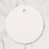 Baby in bloom Boog babyshower Bedankt Bedankjes Labels (Achterkant)