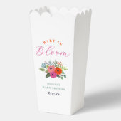 Baby in Bloom Bright Floral Baby shower Bedankdoosjes (Voorkant)