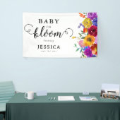 Baby in Bloom Bright & vet Baby shower Spandoek (Beurs)